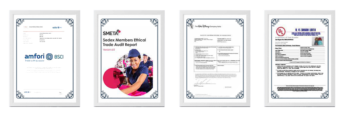 Social Compliance Certifications - Bopinwear